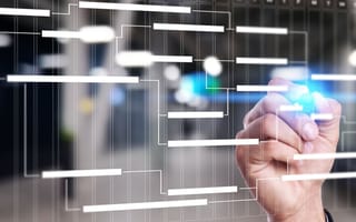 A person managing a project timeline.