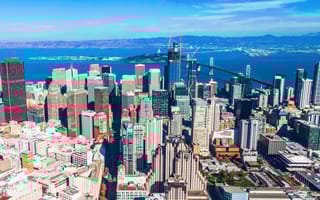 The San Francisco skyline.