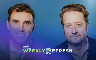 Dexcare's Sean O'Connor, cofounder and Chief Commercial Officer; Derek Streat, cofounder and CEO pose for a photo.