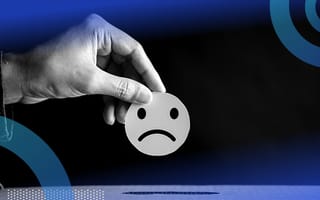 person leaving dissatisfied customer review
