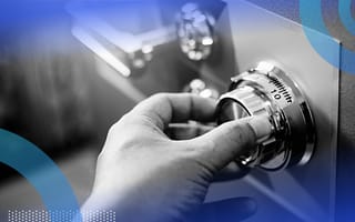 An Introduction to Homomorphic Encryption for Business Leaders Person opening a locked vault