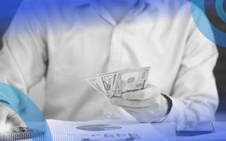 A person counting money. Finance is crucial to successful entrepreneurship.