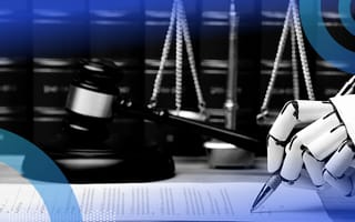AI lawyer signing contract