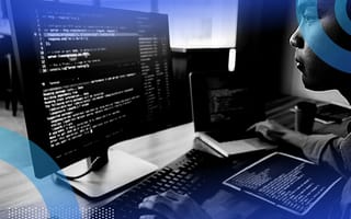 Engineer coding in javascript
