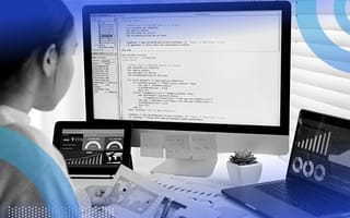 How to Do a T-Test in Python data scientist conducting a t-test on computer