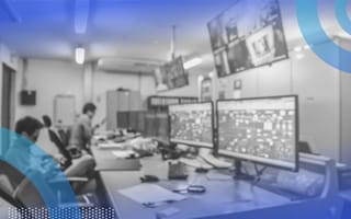 A security room. Security operations centers, or SOCs, are vital for cybersecurity.