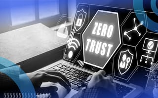 Zero Trust on a computer screen.Zero Trust applies continuous and rigorous scrutiny to each interaction, device, user, application and transaction.