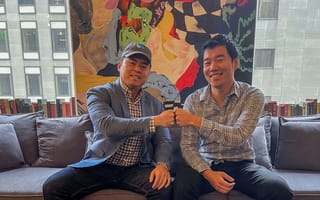 Numeral executives Christopher Kim, CEO (left) and Yufei Liu, CTO (right).