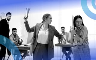 An employee throwing a tantrum. Toxic and difficult employees can infect an entire office with negativity.