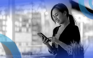 Why Strong Identity Management Matters Now More Than Ever A woman answers a two-factor request on her smartphone