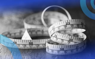 measuring tape in a bundle