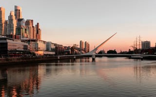 Puerto Madero in Buenos Aires.