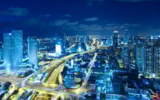 Tel Aviv at Night
