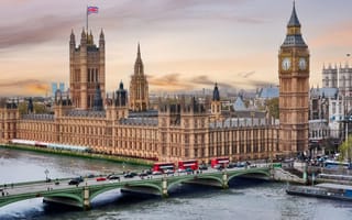 House of Parliament and big Ben Tower in London.