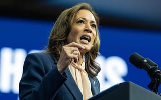 A photograph of Kamala Harris