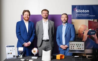 Siloton founders posing for a photo.