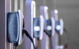 EV charging and electric car