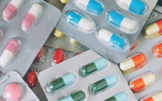 colorful pills