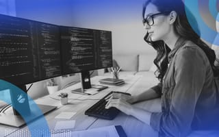 Developer using Angular for web devleopment