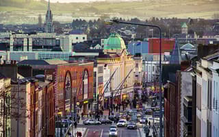 A view of the city of Cork