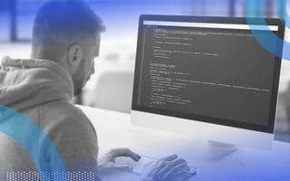 Developer coding in pandas