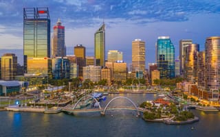 Perth skyline.
