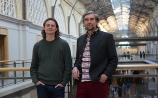 Sourcetable's founders are pictured.