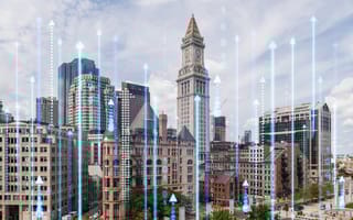 Photo of Boston city skyline