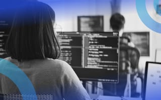 Developer coding in python