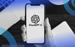A smartphone showing the ChatGPT logo