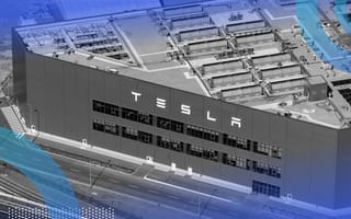 A Tesla factory