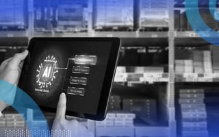 How AI Is Quietly Saving Lives (Not Taking Jobs) at Work  Person using AI on factory floor