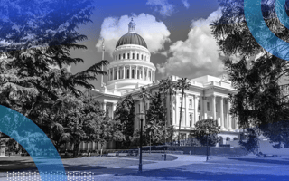 The California state house in Sacramento