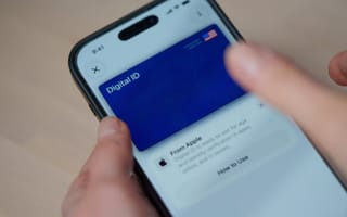 A user accesses their digital ID on an iPhone.