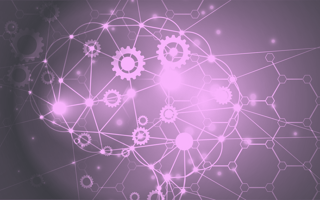 Stock photo of an artificial brain.