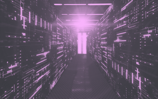 Concept photo of a data center.