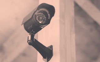 A security camera