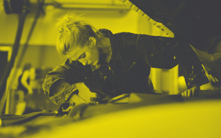 mechanic at work