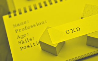 A UX Designer works on a persona