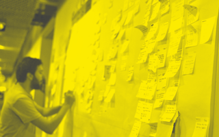 Worker Tracking Tasks Using a Kanban Board