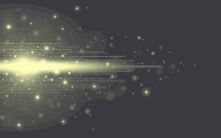 Abstract image of a flare.