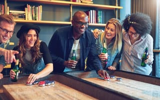People playing shuffleboard, how-to-improve-company-culture
