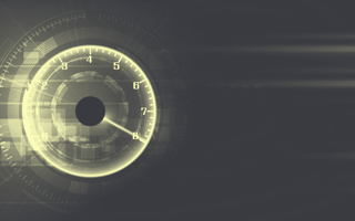 A speedometer.