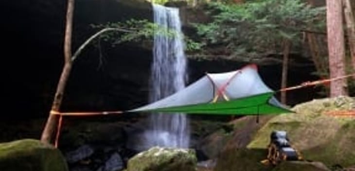 Next level camping (pun intended)