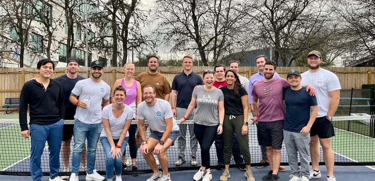 The closinglock team outside