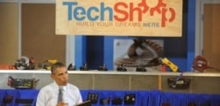 Obama's favorite makers' space, TechShop