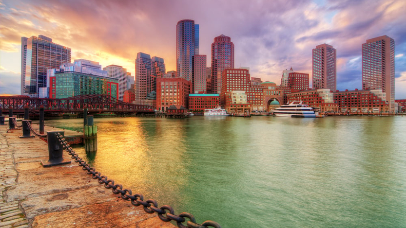 photo of boston skyline