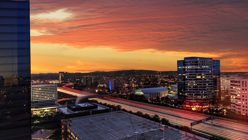 Irvine California skyline
