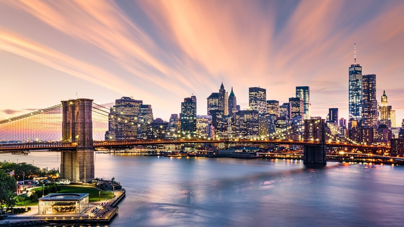 dramatic nyc skyline