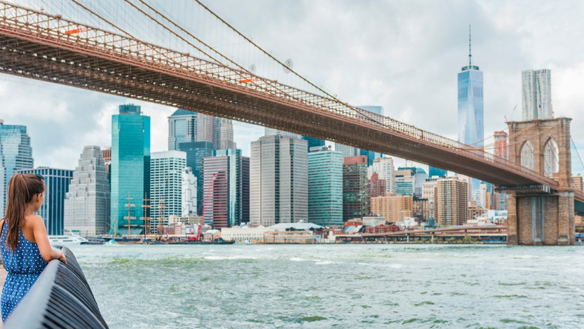 view of manhattan from brooklyn